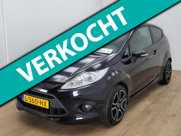 Ford Fiesta zwart 2011