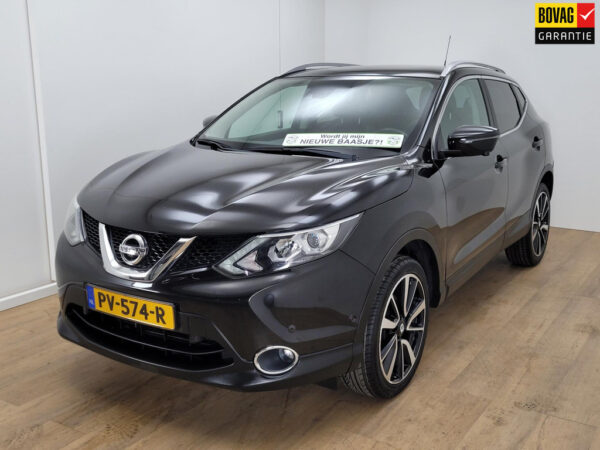 Nissan QASHQAI zwart 2017