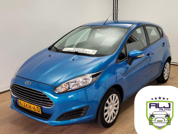 Ford Fiesta occasion Blauw bij ALJ Auto in Zeeland 1