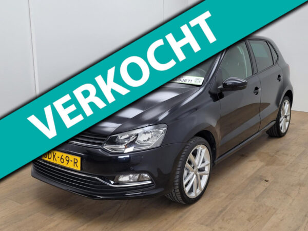 Volkswagen Polo zwart 2014