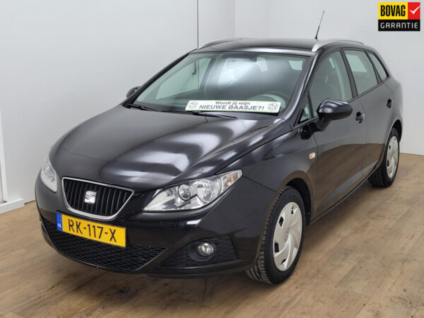 SEAT Ibiza occasion Zwart bij ALJ Auto in Zeeland 1