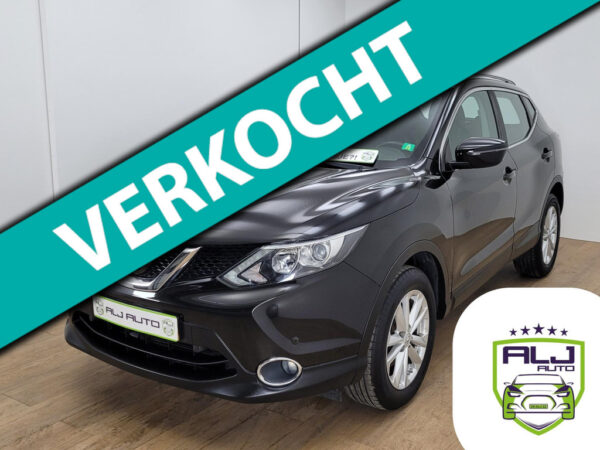 Nissan QASHQAI occasion Zwart bij ALJ Auto in Zeeland 1