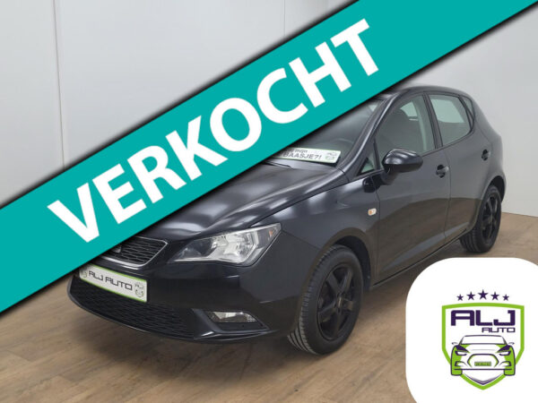 SEAT Ibiza occasion Zwart bij ALJ Auto in Zeeland 1