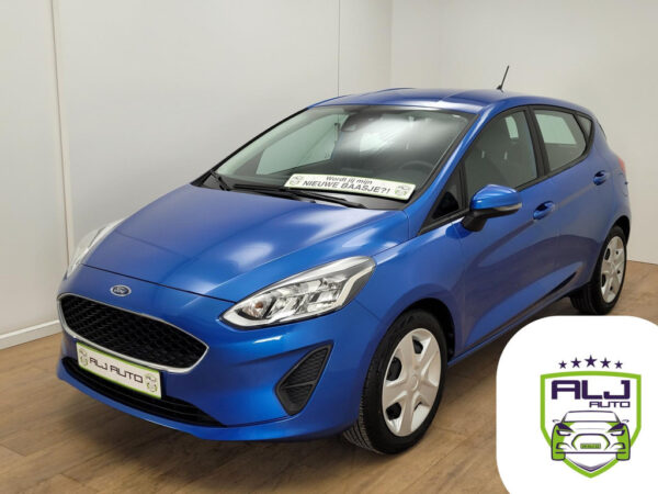 Ford Fiesta occasion Blauw bij ALJ Auto in Zeeland 1