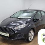 Ford Fiesta occasion Zwart bij ALJ Auto in Zeeland 1