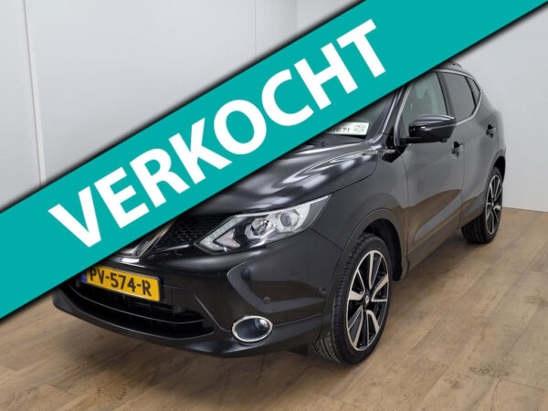 Nissan QASHQAI occasion Zwart bij ALJ Auto in Zeeland 1