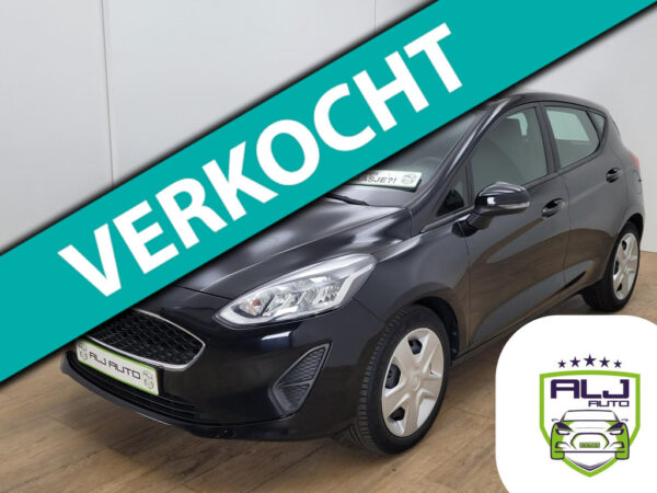 Ford Fiesta occasion Zwart bij ALJ Auto in Zeeland 1