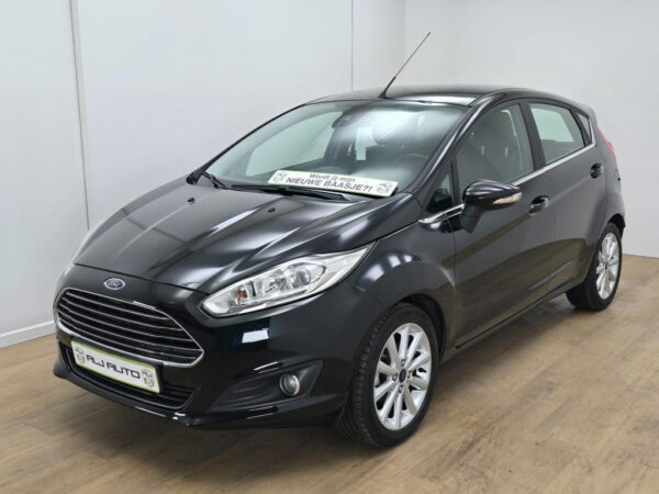 Ford Fiesta occasion Zwart bij ALJ Auto in Zeeland 3