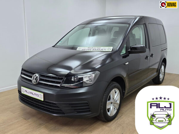 Volkswagen Caddy occasion Zwart bij ALJ Auto in Zeeland 1