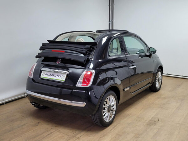 Fiat 500C occasion Zwart bij ALJ Auto in Zeeland 4