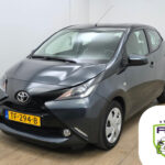 Toyota Aygo occasion Grijs bij ALJ Auto in Zeeland 1