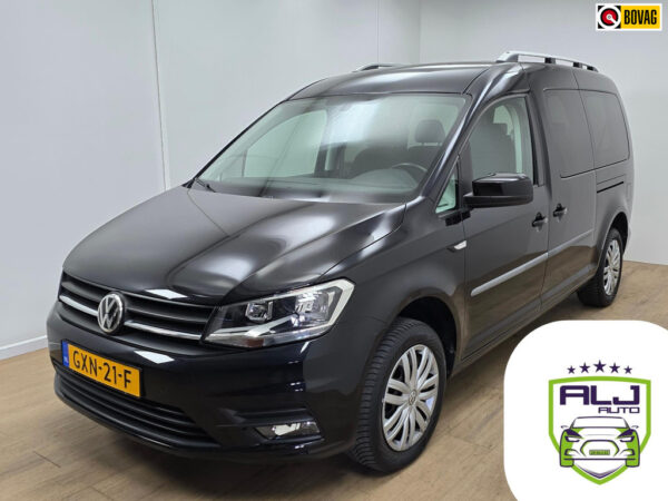 Volkswagen Caddy Maxi occasion Zwart bij ALJ Auto in Zeeland 1