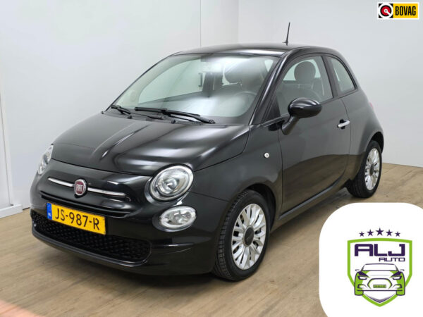 Fiat 500 occasion Zwart bij ALJ Auto in Zeeland 1