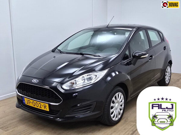 Ford Fiesta occasion Zwart bij ALJ Auto in Zeeland 1